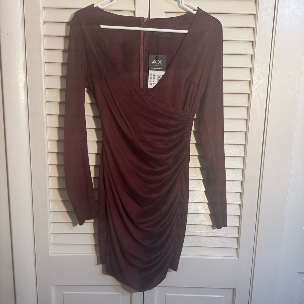 Velvet Long Sleeve Dress